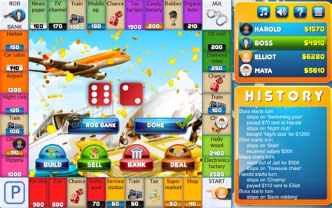 crazypoly business dice game